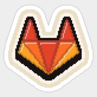 Gitlab PixelArt Sticker